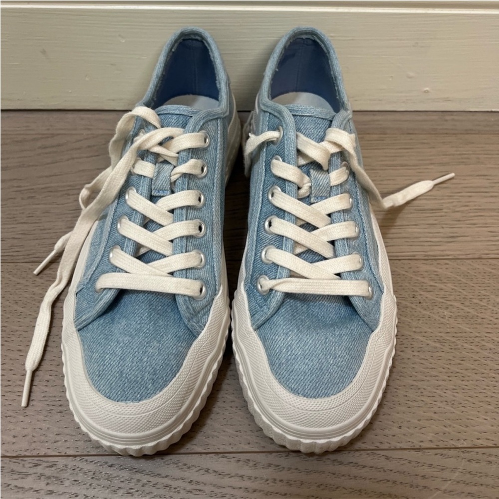 Zara denim sneakers